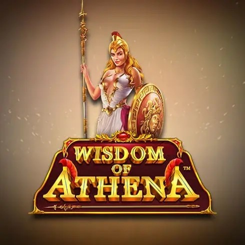Wisdom of Athena online game logo by Pragmatic Play on aphroditecasinoo.fr