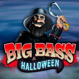 Big Bass Halloween logo by Pragmatic Play at Aphrodite CasinoBig Bass Halloween