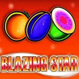 Blazing Star slot logo by Merkur Gaming at Aphrodite Casino