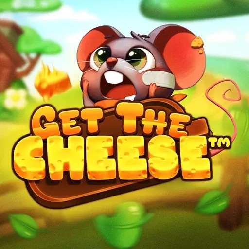Get The Cheese game by Hacksaw Gaming – logo hosted on Aphrodite Casino