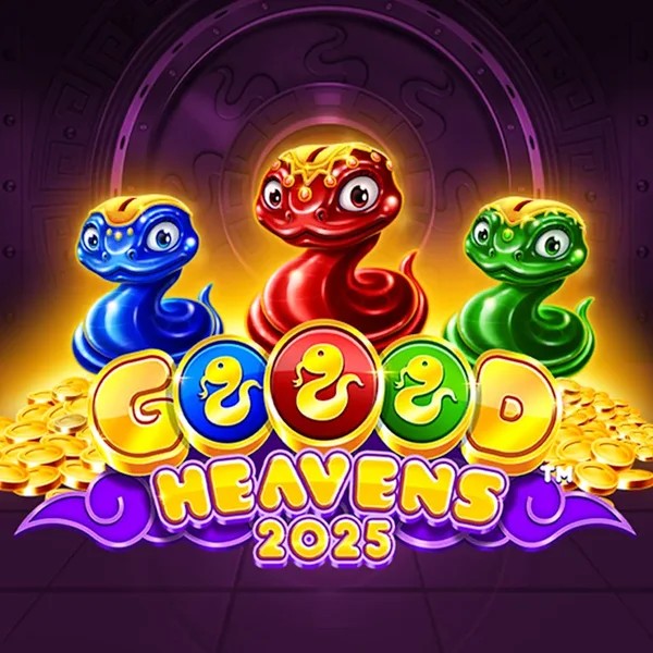 Slots logo of Goood Heavens from Rarestone Gaming at Aphrodite Casino