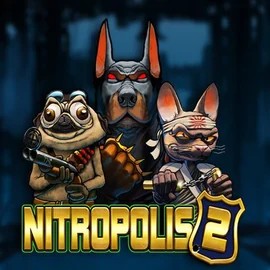 Nitropolis 2 logo by ELK Studios Aphrodite Casino