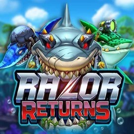 Razor Returns logo by Push Gaming at Aphrodite CasinoRazor Returns